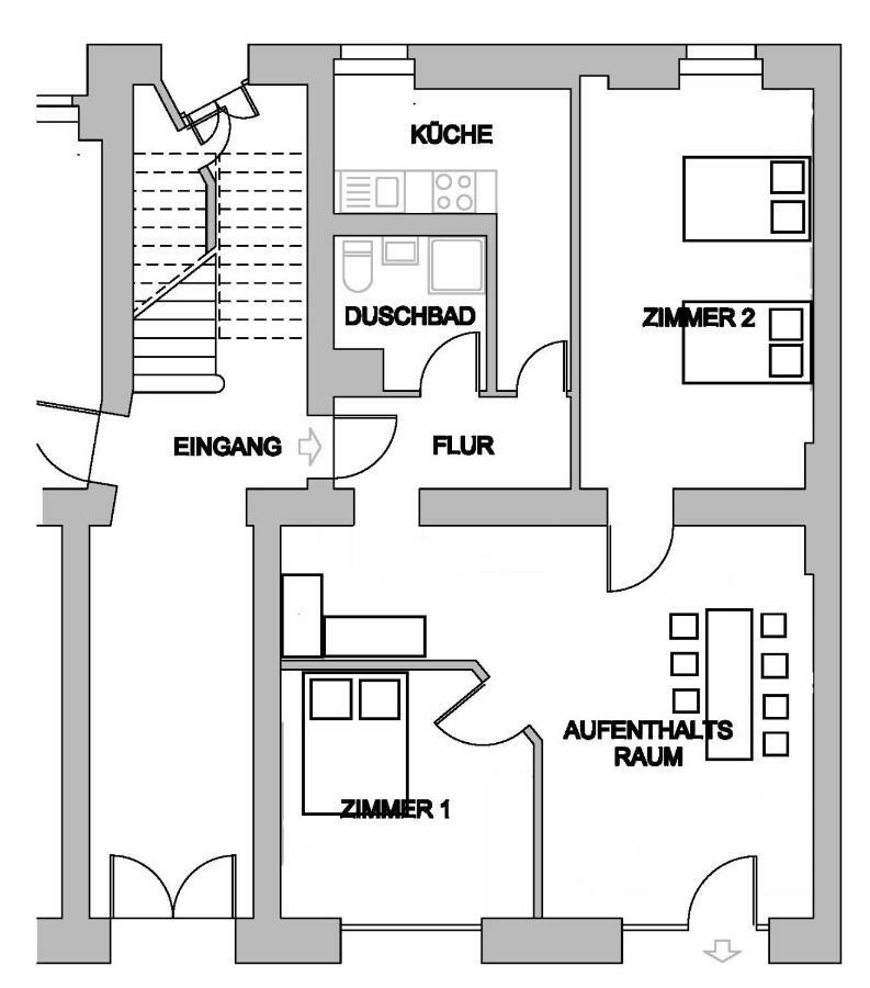 City-Apartment Zille Berlin Ngoại thất bức ảnh